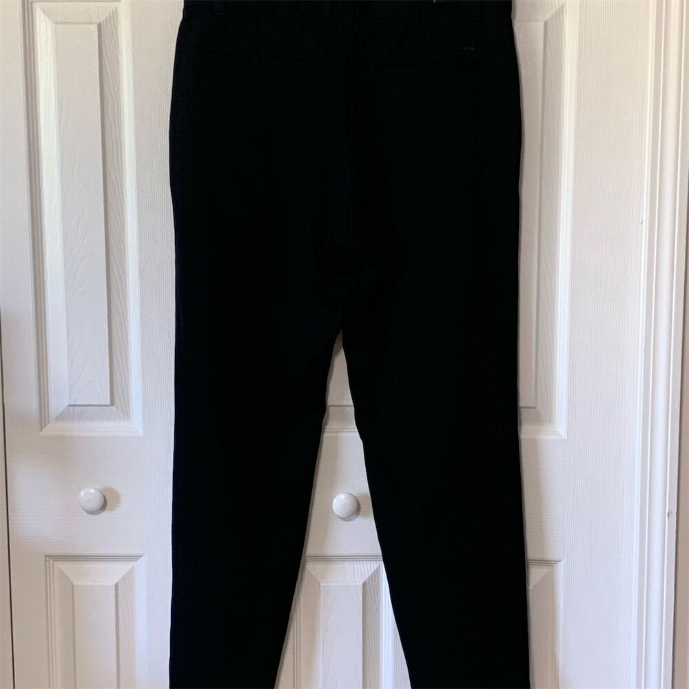 IZOD PerformX Men's‎ Black Dress Pants 34x30 Solid Casual